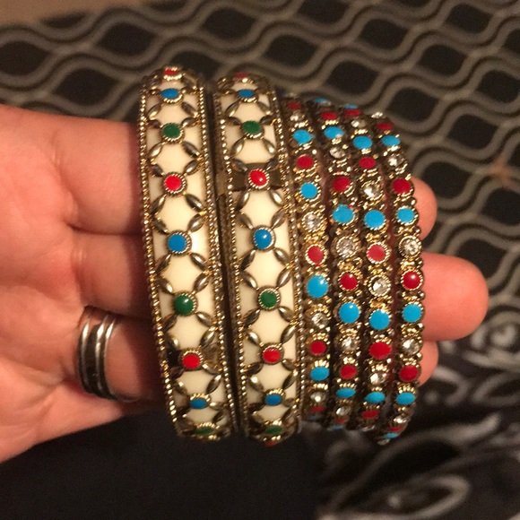 Anthropologie Jewelry - Set of 6 Anthropologie bracelets